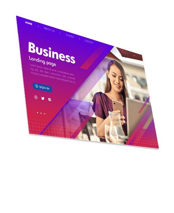 Business web design
